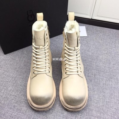 特賣- 潮牌UGG 官網新款 復古仿舊風羊毛雪地靴顏色1 OUTLET