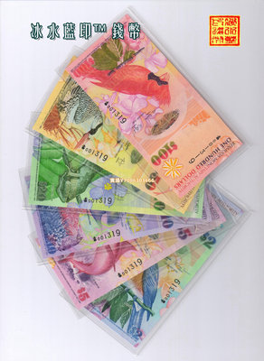 [全同號000935] 百慕大2009年版2-100元紙幣 洋蔥冠六張 全新 紙幣 紙鈔 紀念鈔【悠然居】50