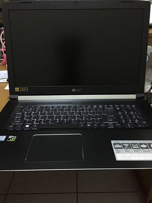 賣宏碁Acer A717-71G-7211 17吋 i7-7700HQ 1050Ti 筆記型電腦