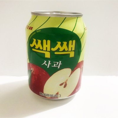 韓國 樂天 LOTTE 蘋果風味果汁 果汁 蘋果果汁 238ML