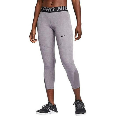 Nike Women's Pro 365 Crop Tight 灰色訓練褲 緊身運動褲 L leggings