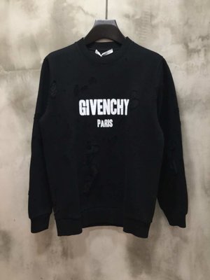 ［4real］Givenchy Logo 大破壞衛衣