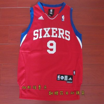 美國正品NBA兒童青年版Adidas 9號伊格達拉球衣IGUODALA 76人隊 免運