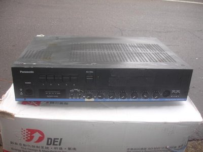 【電腦零件補給站】松下Panasonic 國際牌 Mixing Amplifier WA-H120N 廣播擴大機
