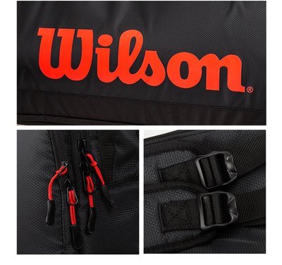 【熱賣精選】Wilson威爾遜單肩大網球拍包 blade系列9支6支裝運動雙肩大背包