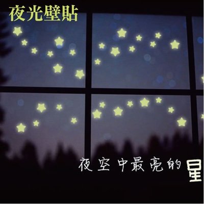 Loxin☆創意可移動壁貼 夜晚的星星【SF0395】DIY組合壁貼/壁紙/牆貼/背景貼
