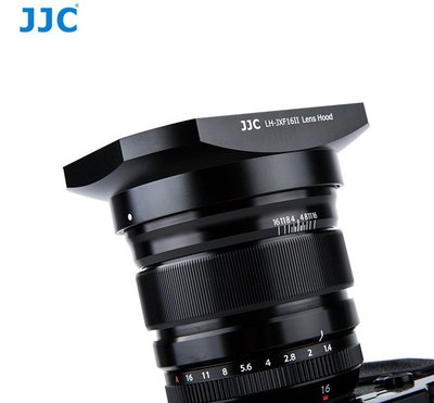 超 相機 JJC 富士LH-XF16遮光罩XF 16mm f1.4金屬廣角方形鏡頭遮光罩67mm XT1