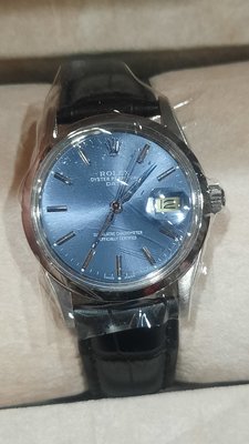 勞力士 15000 經典憂鬱藍面錶盤