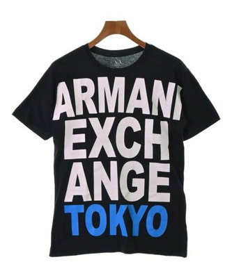 一元起標 陳董嚴選 A|X Armani Exchange Logo Tee 優質 2 手 男生尺碼 S