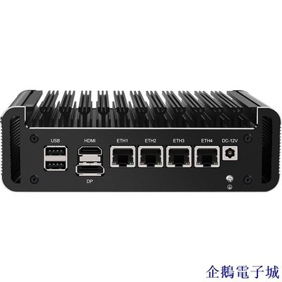 企鵝電子城暢網 N5105 V5主機 i226網卡M.2 NVMe SSD HDMI2.0  OpenWrt PVE ESX