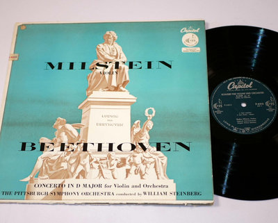 #黑膠唱片 貝多芬：小提琴協奏曲 米爾斯坦 斯坦伯格 LP52786【愛收藏】【二手收藏】古玩 收藏 古董