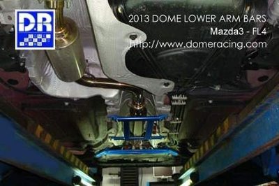 『通信販售』D.R DOME RACING MAZDA3 前下四點式井字拉桿 結構桿 拉桿 井字拉 馬三 MAZDA 3
