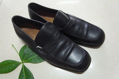 Salvatore Ferragamo 真品 優質黑色 紳士男鞋 8.5號