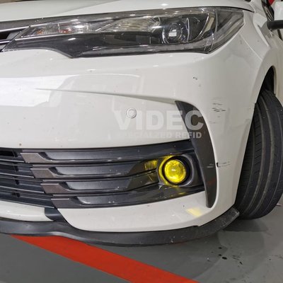 威德汽車精品 HID TOYOTA 11.5代 ALTIS 專用 魚眼 霧燈 搭配 40瓦 HID 效果100分