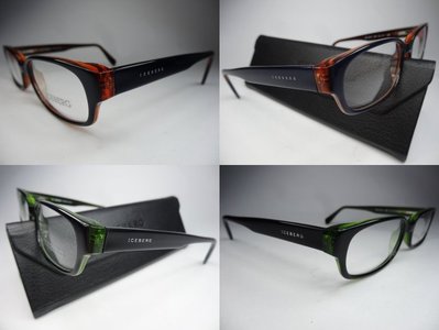 信義計劃 眼鏡 ICEBERG IG 80151 義大利製 光學眼鏡 橢圓膠框 中性設計 Eyeglasses