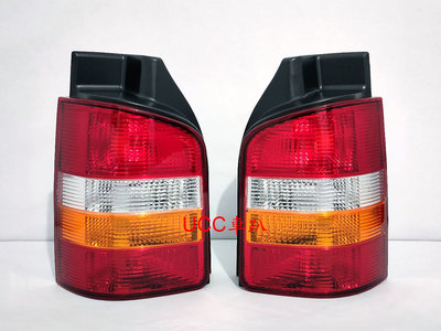 【UCC車趴】VW 福斯 T5 雙門 對開 05 06 07 08 09 原廠型 紅白黃尾燈 後燈 一顆1800