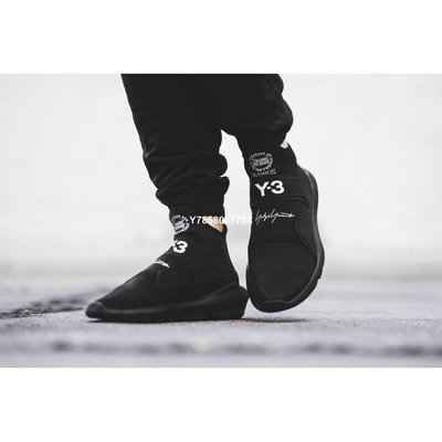 Adidas Y-3 Suberou Yohji Yamamoto 全黑 忍者鞋 15週年 AC7201