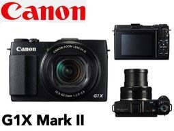 Canon PowerShot G1X Mark II 光圈F2.0 WiFi