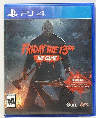 PS4 十三號星期五 中文字幕 Friday the 13th The Game