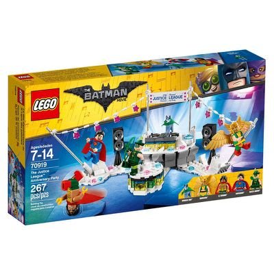 《陽光小舖》LEGO樂高 樂高蝙蝠俠電影系列 70919 正義聯盟 紀念派對 7歲以上 全新現貨/益智玩具（郵寄免運費）