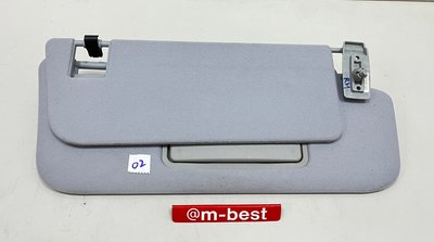 BENZ W211 2003-2008 遮陽板 化妝鏡 雙層 (灰色) (右邊.乘客邊)(品像完美) 2118104010-0