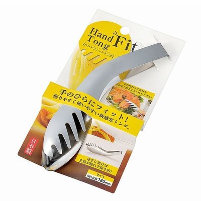 日本製 ECHO 不鏽鋼料理夾 食物夾 沙拉夾18.5cm