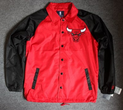 Cover Taiwan 官方直營 Starter 芝加哥公牛隊 JORDAN 喬丹 嘻哈 教練外套 紅色 (預購)