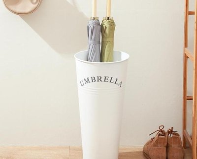 下殺 雨傘桶家用歐式現代時尚簡約家居鐵藝辦公雨傘架 創意雨傘收納桶WD