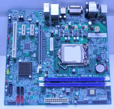 ~ 駿朋電腦 ~ 宏碁Acer H81H3-AM 1150主機板 DDR3 顯示 $500