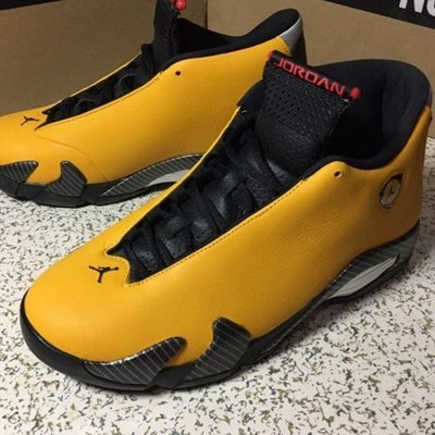 【正品】現貨 Air Jordan 14 Reverse Ferrari Yellow 法拉利 黃 籃球鞋 BQ3685-706