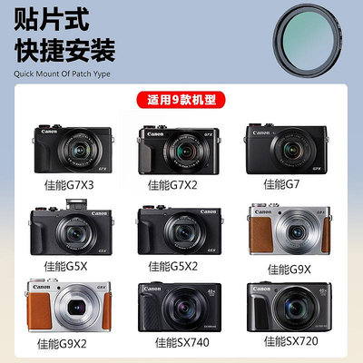 佳能GX7MarK3 GX7MarK2 G5XMarK2相機G1XMarK3多層鍍膜UV保護濾鏡