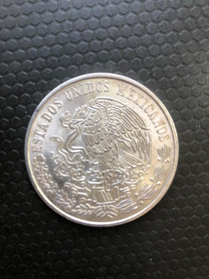 墨西哥 1978年 100比索 老鷹人物 銀幣