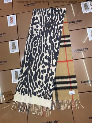 美國代購Burberry 巴寶莉 時尚潮流 英倫時尚 大格紋設計款式3時尚圍巾 30-168披肩