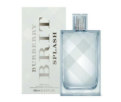 BURBERRY Brit Splash 海洋風格 男性淡香水/1瓶/100ml-新品正貨