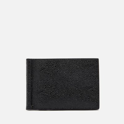 代購Thom Browne Leather Clip Wallet都會優雅型男對折短夾