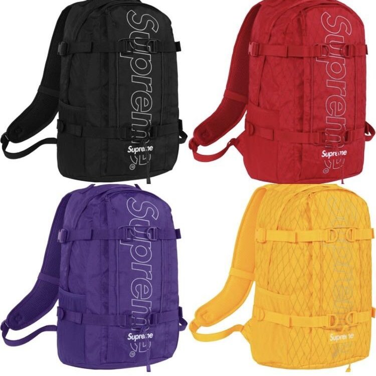 Supreme 45th backpack 黑、紅後背包稀有現貨| Yahoo奇摩拍賣