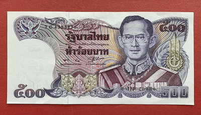 泰國1988-96年500泰銖 9.8品 簽名56 單張價