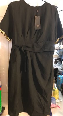 easyzone韓國專櫃洋裝顯瘦設計款中大尺碼