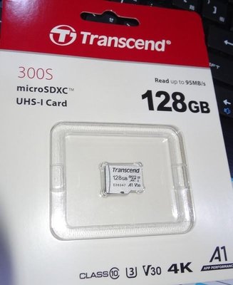 點子電腦-北投◎創見Transcend 128G UHS-I microSD 300S 4K U3 記憶卡◎430元