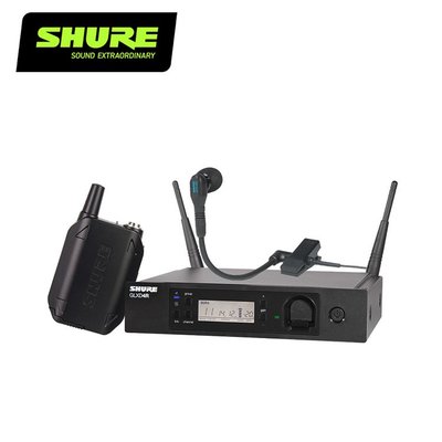 SHURE GLXD14R / BETA98 無線樂器收音系統-打擊/銅管樂器適用--原廠公司貨