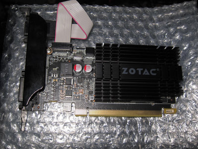 售ZOTAC GT710 ZONE Edition  2GB DDR3 64BIT 顯示卡(良品)