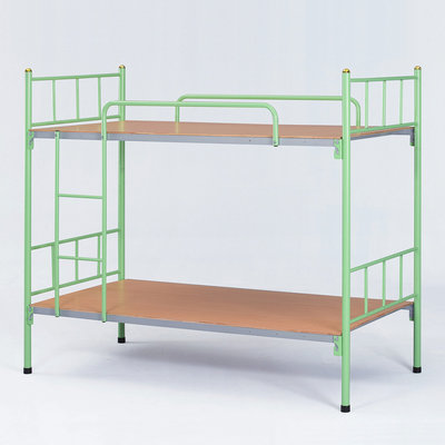 【優比傢俱生活館】23 歡樂購-圓管綠色3尺雙層鐵床/雙層床/雙人上下鋪床架 KH124-2