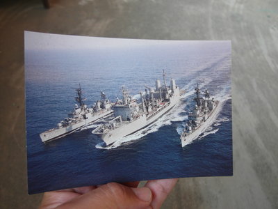 海軍----80年敦睦艦隊明信片---軍艦----陽字號