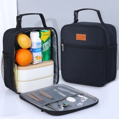 旅行包保溫包飯盒袋小學生手提袋帶飯包手拎包上班裝飯便當袋子餐包