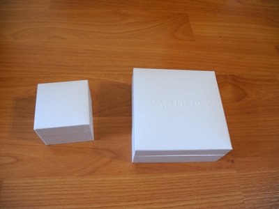 ~☆．•°莎莎~*~~☆~ Pandora 潘朵拉 專櫃紙盒(小)