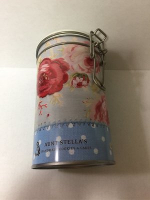 一組二個 AUNT STELLA'S 詩特莉收納罐 鐵盒 鐵罐 （99元）（收納收藏）