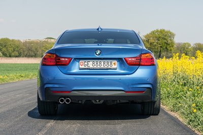 【樂駒】BMW 4 series F32 428i M Performance 原廠 改裝 套件 後下巴 擾流