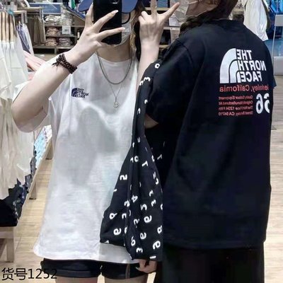 現貨熱銷-The North Face 北面 男女 短袖T恤 TNF 短袖圓領棉質T恤 北臉 印花圓領純棉短袖Tee 寬