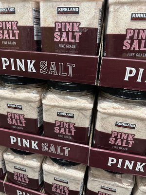 COSTCO好市多代購Kirkland Signature 科克蘭 喜馬拉雅山粉紅玫瑰鹽 細粒 2.27公斤