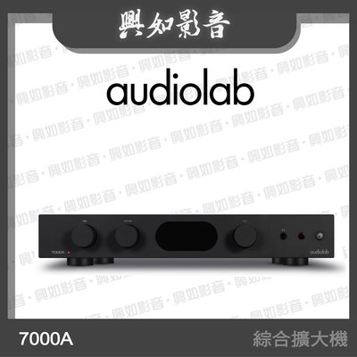 【興如】Audiolab 7000A 數位藍芽 DAC 綜合擴大機 (黑) 另售 NAD VENA II Play